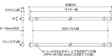 パネルハンガー図面